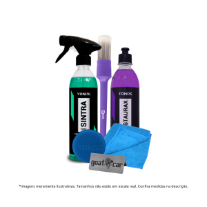 Kit Limpeza e Restauração dos Plásticos